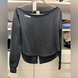 Gymshark off the shoulder sweatshirt size XS
